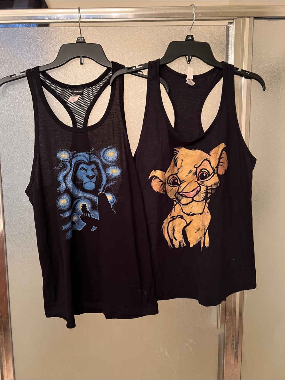 Disney the Lion King Simba Black Tank Tops Bundle